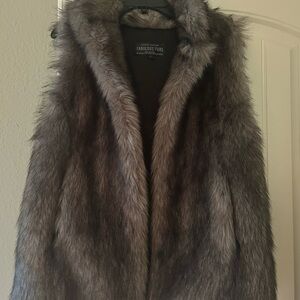 Women’s faux fur vest